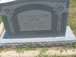 Suzanne <I>Carr</I> Crew 