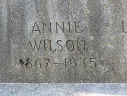 Annie <I>Wilson</I> Anderson 
