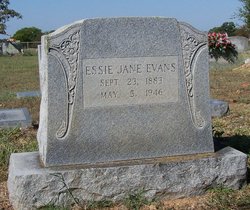 Essie Jane <I>Morris</I> Evans 