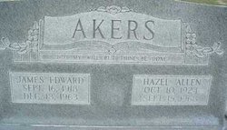 Hazel <I>Allen</I> Akers 