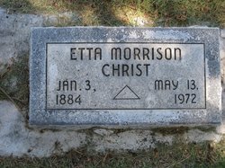Mary Etta <I>Morrison</I> Christ 