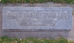 Mary Scott <I>Budge</I> Woolley 