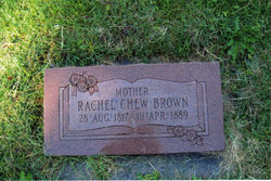 Rachel <I>Chew</I> Brown 