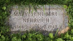 Mary <I>Schubert</I> Nehrlich 