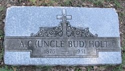 A C “Uncle Bud” Holt 