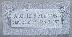 Archie Frank Ellison 