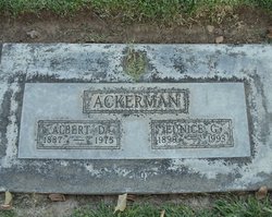 Albert Dorsay Ackerman 