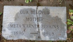 Meta Irene <I>Warner</I> Perkins 