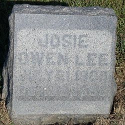 Josephine “Josie” <I>Owen</I> Lee 