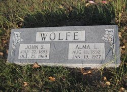 Alma Lola <I>Venable</I> Wolfe 