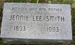 Jennie Lee <I>Tucker</I> Smith 