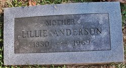 Lillie <I>Moore</I> Anderson 