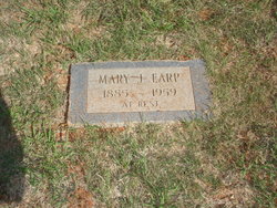 Mary J. <I>Vest</I> Earp 