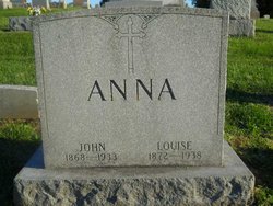 Louise <I>Frederick</I> Anna 