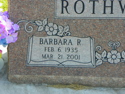Barbara Ruth <I>Snodgrass</I> Rothwell 