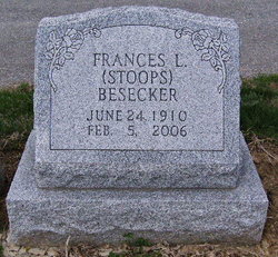 Frances (Punch) L. <I>Stoops</I> Besecker 