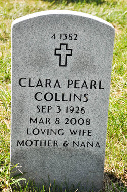 Clara Pearl <I>Mullins</I> Collins 