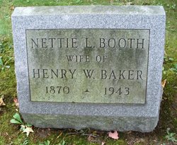 Nettie L <I>Booth</I> Baker 