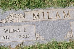 Wilma Edith <I>Allred</I> Milam 
