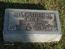 Ida Cathrine <I>Graves</I> Cole 