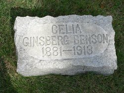 Celia <I>Ginsberg</I> Benson 