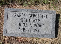 Frances Geroldine “Dini” Hightower 