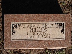 Clara Ann <I>Brees</I> Phillips 