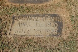 Emily Murray <I>Norment</I> Smith 