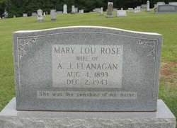 Mary Lou <I>Rose</I> Flanagan 