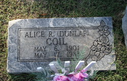 Alice R. <I>Dunlap</I> Coil 
