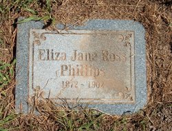 Eliza Jane <I>Ross</I> Phillips 
