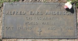 Alfred Earl “Andy” Anderson 
