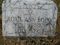 Roxie Ann <I>Hasty</I> Bobo 