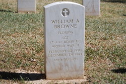 SGT William A Browne 