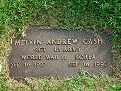 Sgt Melvin Andrew Cash 