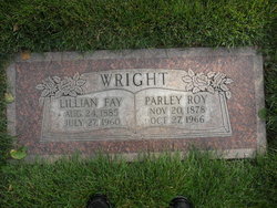 Lillian Fay <I>Park</I> Wright 