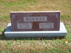 Melvin Clarence Bowman 