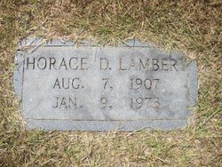 Horace Daniel Lambert 