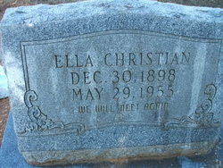 Ella Debs <I>Conner</I> Christian 