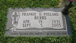 Frankie Daphine <I>Pollard</I> Burks 