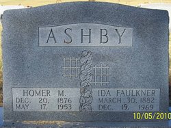 Homer M Ashby 