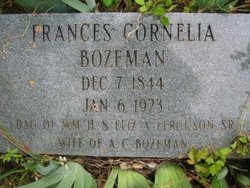 Frances Cornelia <I>Ferguson</I> Bozeman 