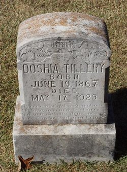 Nancy Theodocia “Doshia” <I>Dodd</I> Tillery 