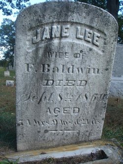 Jane <I>Lee</I> Baldwin 