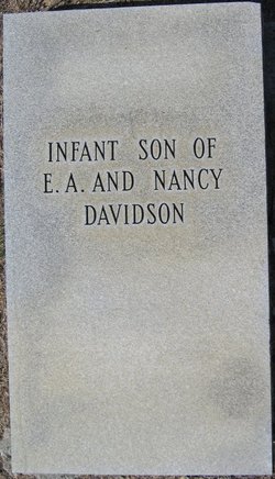 Infant Son Davidson 