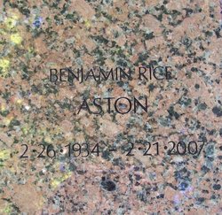 Benjamin Rice Aston 