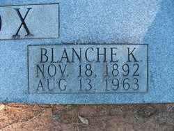 Blanche Walstein <I>Key</I> Cox 