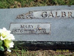 Mary Eddie <I>Lester</I> Galbraith 