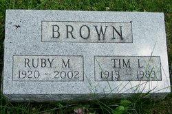 Ruby Marie <I>Standley</I> Brown 