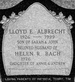 Helen Ruth <I>Bach</I> Albrecht 